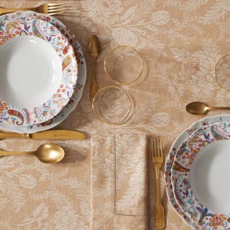 Bassetti Granfoulard Tovaglia Jacquard Art. Oristano CM 150x230 - 12 PERSONE