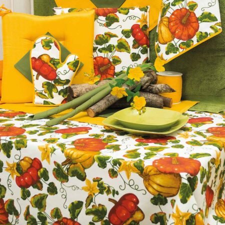 Bottaro Tovaglia In Puro Cotone Mercerizzato 100% Art. Kurbis