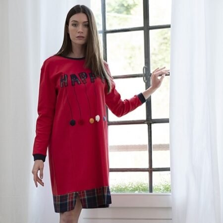 Camicia da notte MaryPlaid