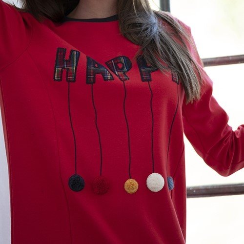 Camicia da notte MaryPlaid - immagine 2