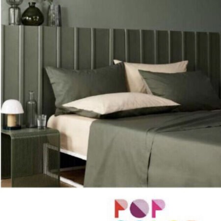 Bassetti Pop Color Completo Lenzuola Doubleface Art. Double