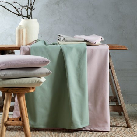 Maison Sucrée Tovaglia In Cotone Riciclato Art. Avelia