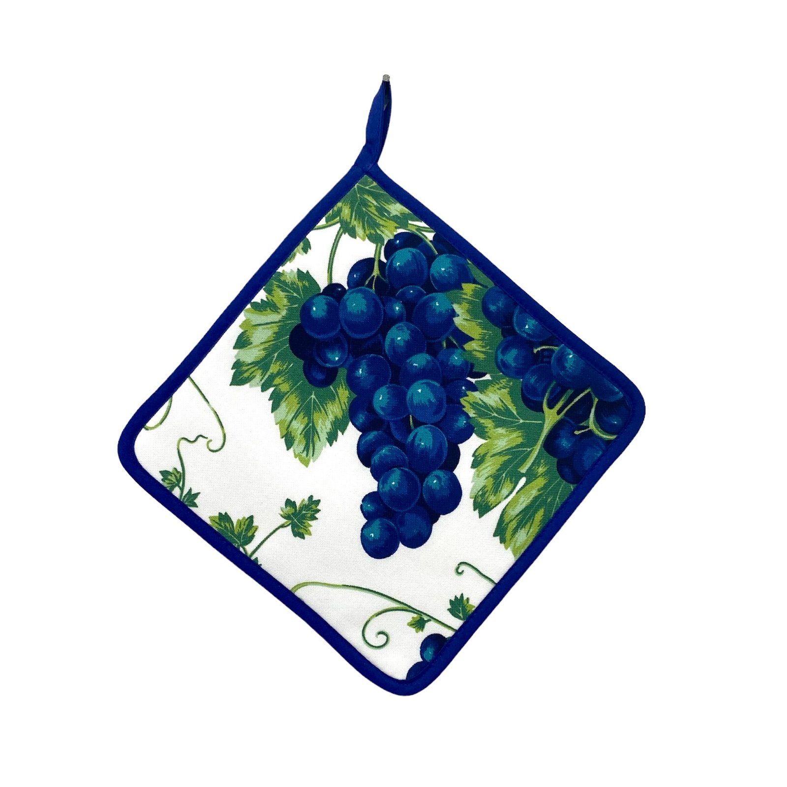 BOTTARO Presina Quadrata In Panama Di Cotone 100% VITE BLU