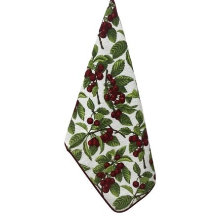 BOTTARO Strofinaccio in spugna stampata varie fantasie cm 50x70 CHERRY