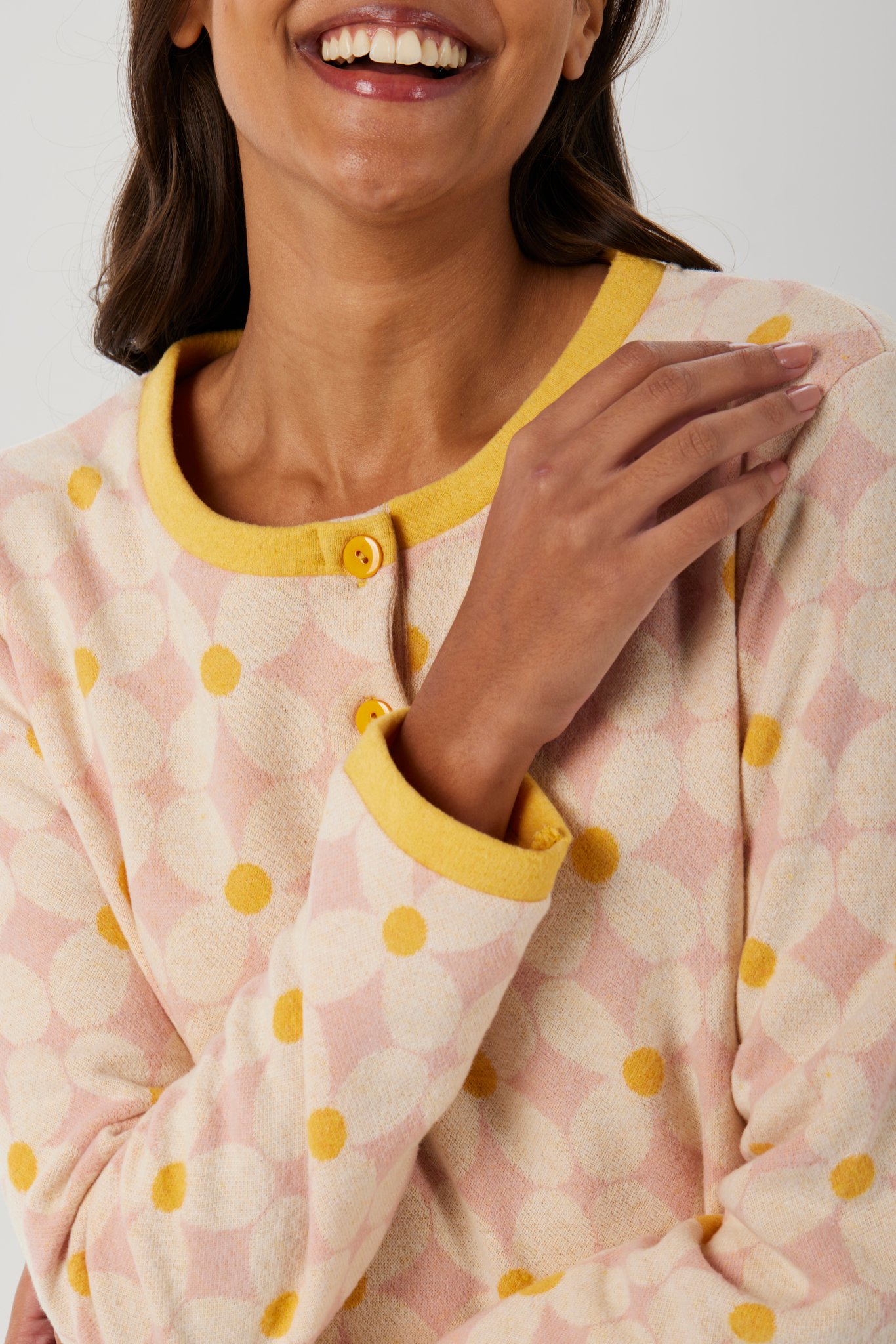 Brilliamo Camicia Da Notte Donna Invernale In Punto Milano Art. BQ877971 - immagine 3