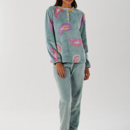 Brilliamo Pigiama Donna Invernale In Pile Art. BQ888694