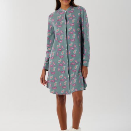Brilliamo Camicia da Notte Donna Invernale Caldo Cotone BQ892009