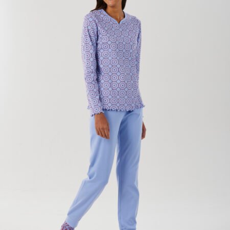 Brilliamo Pigiama Donna 100% Cotone Interlook Serie BQ892020