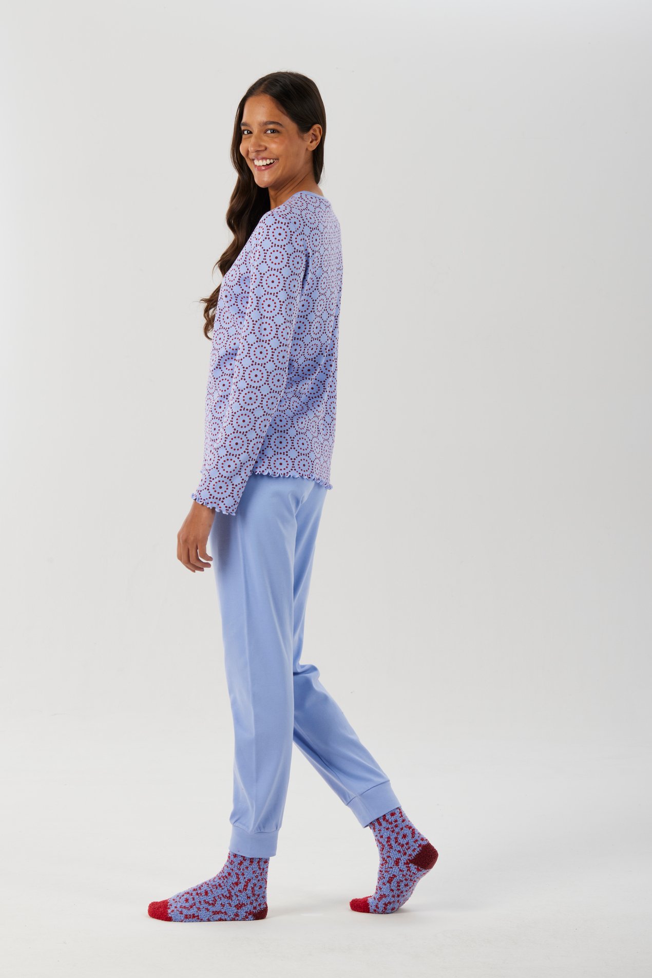 Brilliamo Pigiama Donna 100% Cotone Interlook Serie BQ892020 - immagine 3