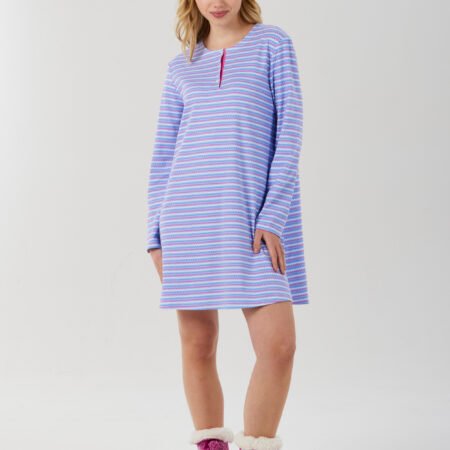 Brilliamo Camicia Da Notte Donna Invernale In Cotone Interlook Art. BQ892028