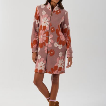 Brilliamo Vestaglia Donna Invernale Punto Milano Malva Art. BQ877986