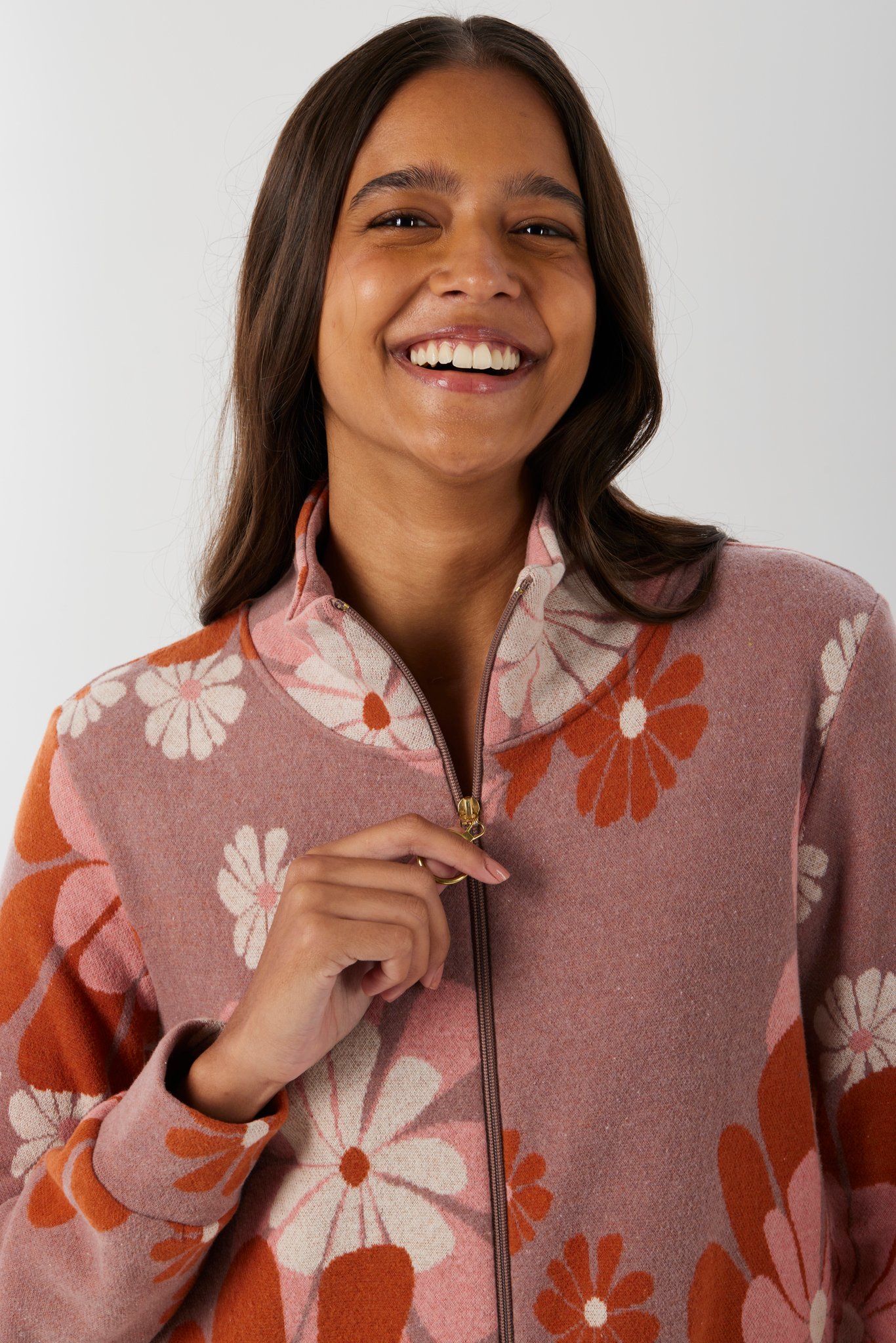 Brilliamo Vestaglia Donna Invernale Punto Milano Malva Art. BQ877986 - immagine 2
