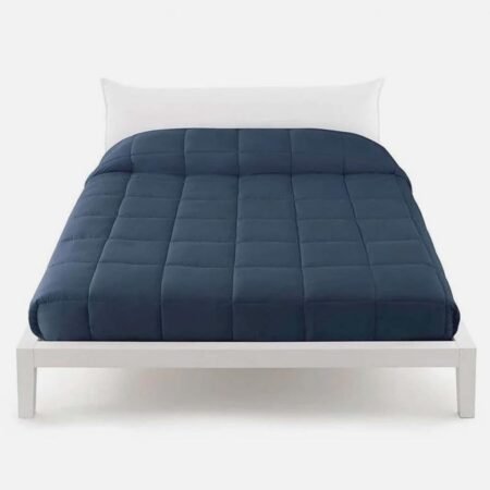 Bassetti Trapunta Singola Invernale In Microfibra cm 170x260 BLU