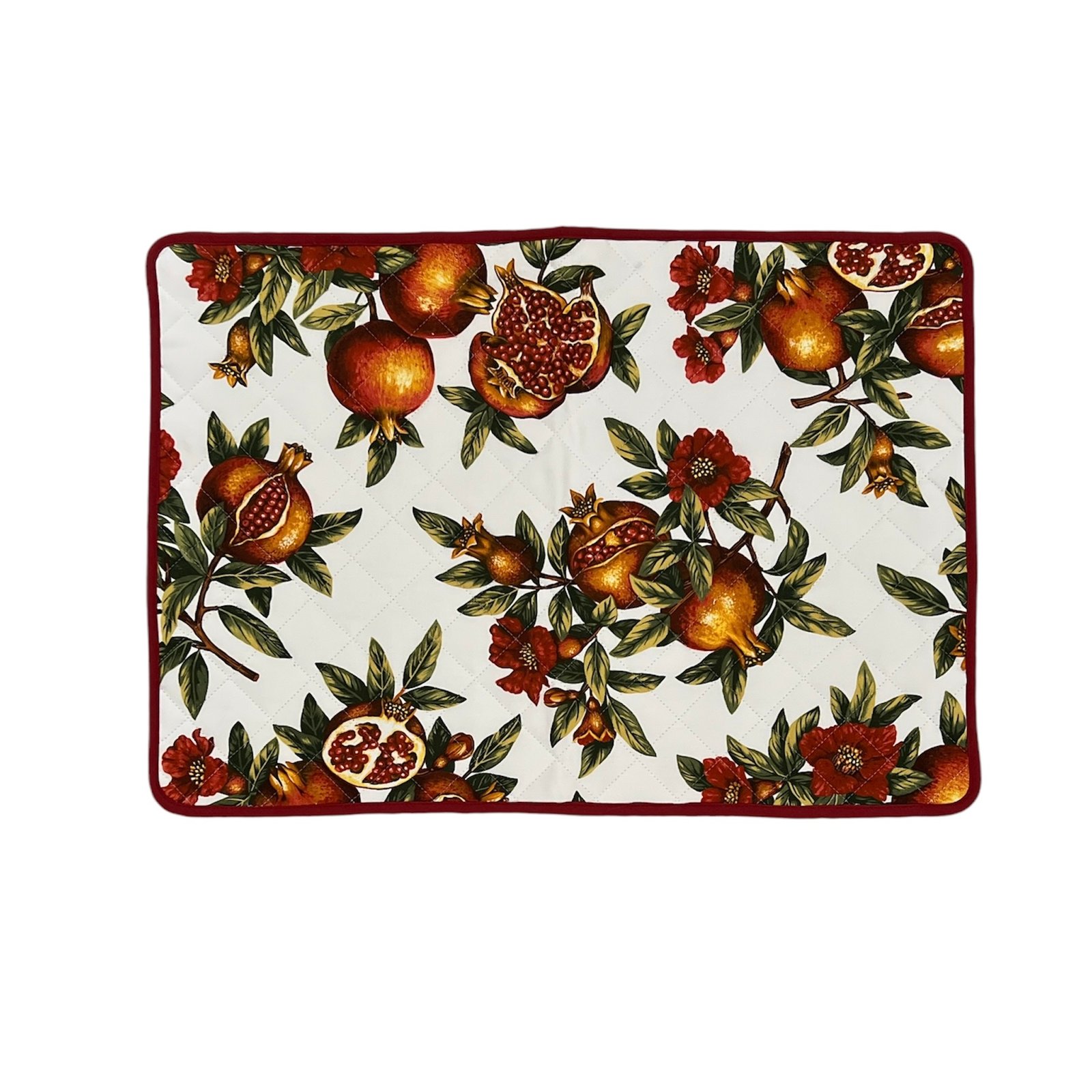 BOTTARO Tovaglietta all'americana trapuntata varie fantasie cm 49x34 MELOGRANO