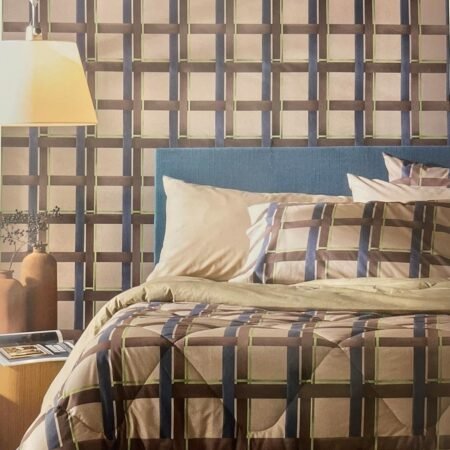 Bassetti Trapunta Matrimoniale cm 260x260 Invernale In Puro Cotone Art. CHECK Colore Blu