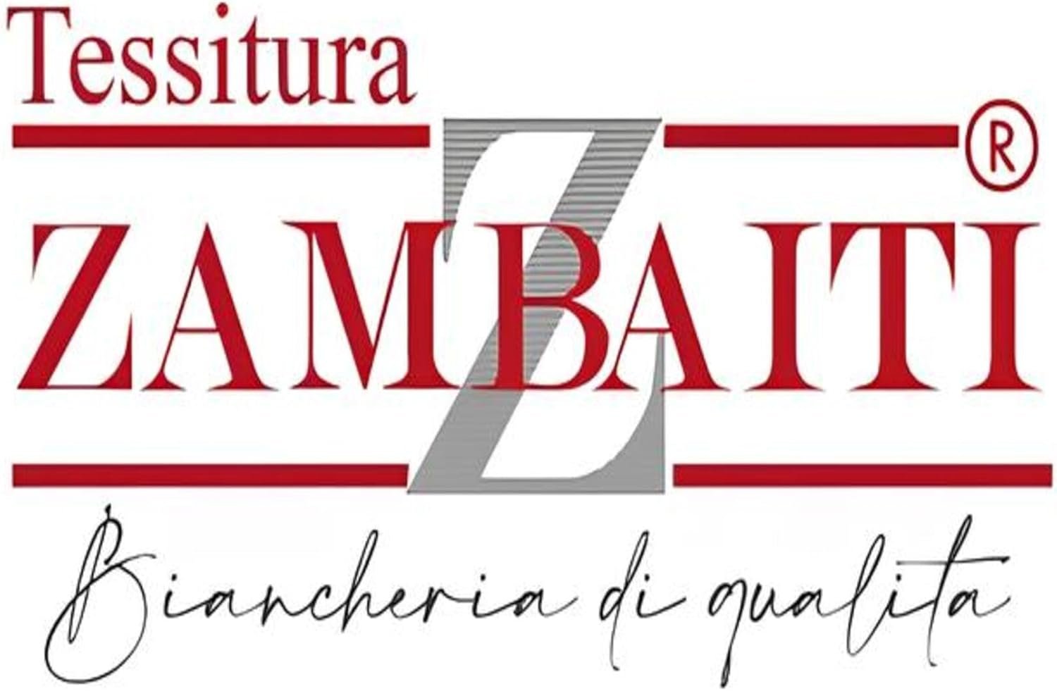 Tessitura Zambaiti Parure Copripiumino Matrimoniale Art. Minimal Verde - immagine 2