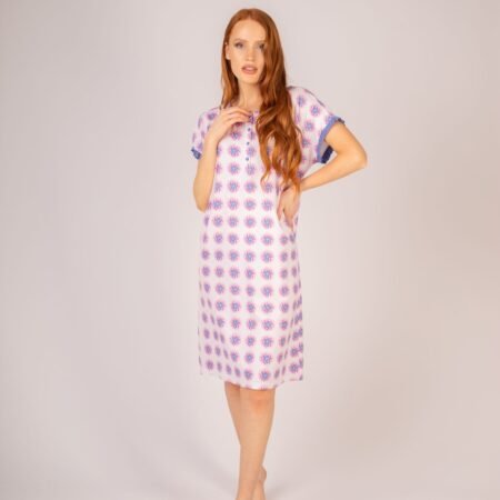 Brilliamo Linclalor Camicia da Notte Donna Estiva In Tessuto Modal Art. BR402088
