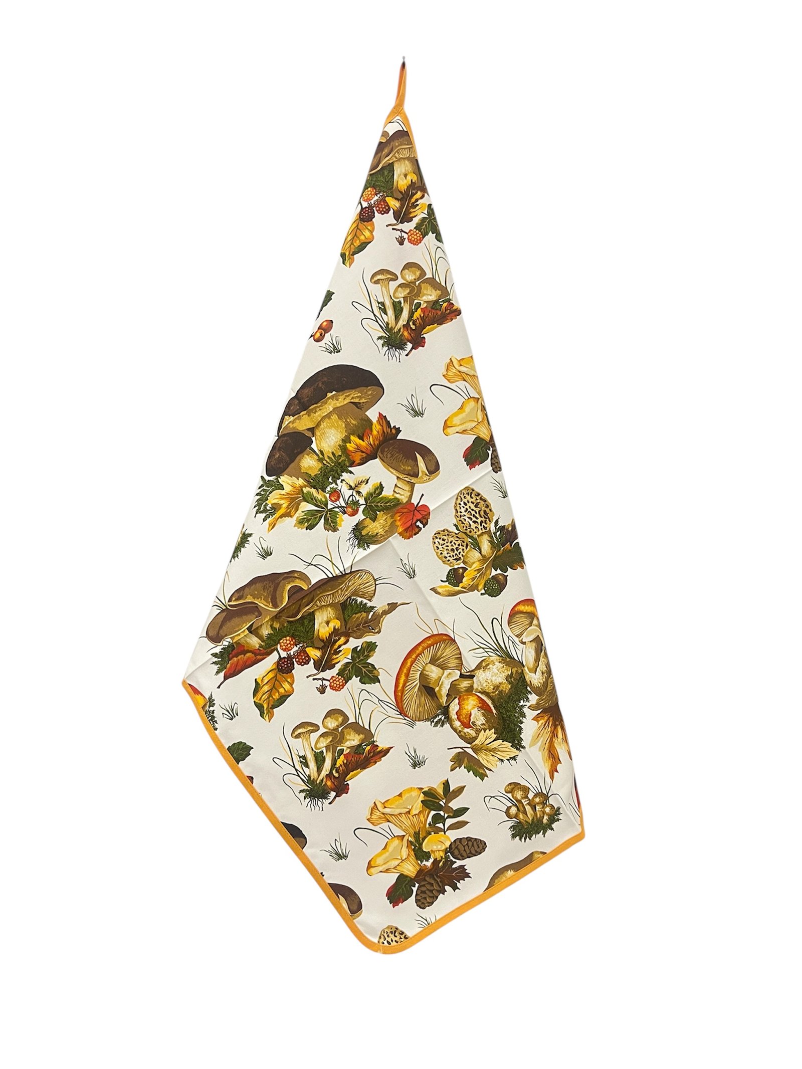 Bottaro Strofinaccio canovaccio in cotone varie fantasie cm 50x70 FUNGHI