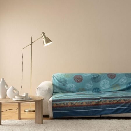 Bassetti Granfoulard Telo Arredo cm 270x270 Art. FLORENCE TURCHESE