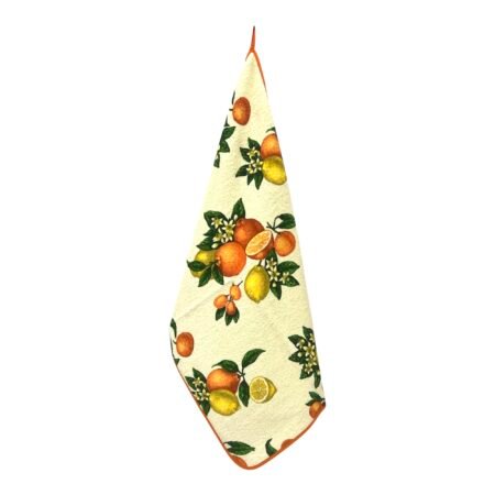 BOTTARO Strofinaccio in spugna stampata varie fantasie cm 50x70 Agrumi