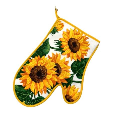 BOTTARO - Guanto da Forno 29x20 cm in Panama di Puro Cotone - GIRASOLI