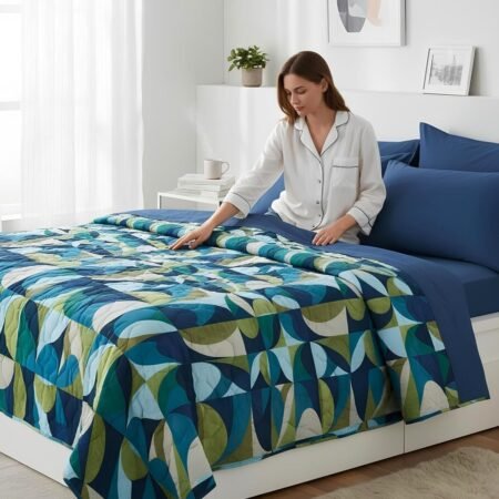 Zambaiti Tessitura Trapunta Invernale Matrimoniale Due Piazze – Comfort Termico e Qualità – cm 260x260 (QUAD)