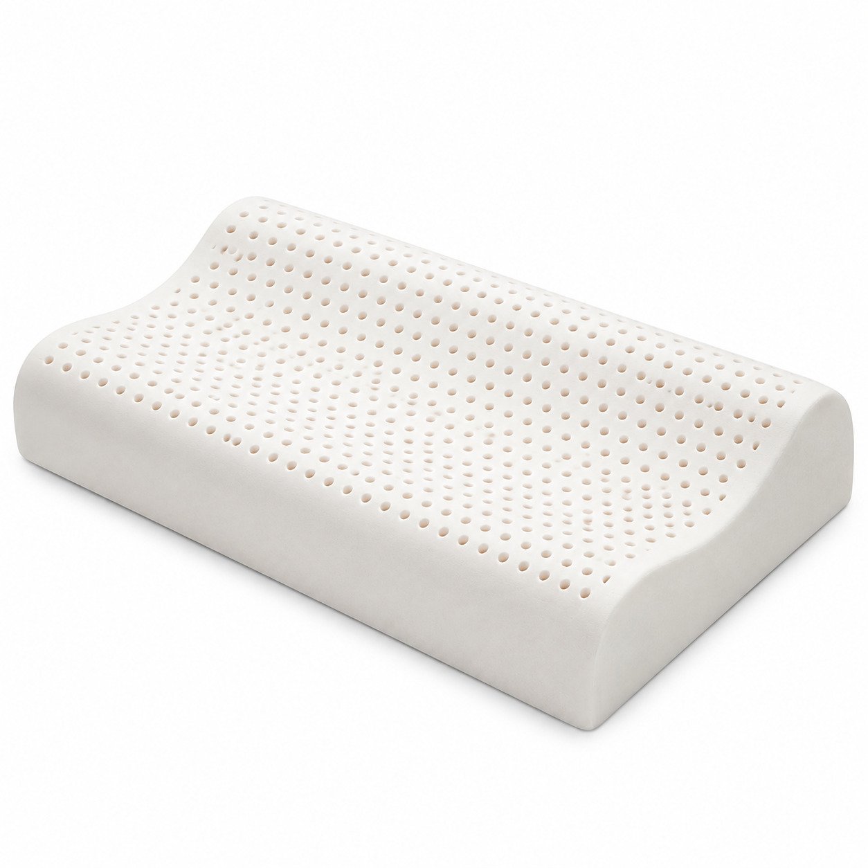 Cuscino ergonomico in lattice perforato